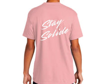 Load image into Gallery viewer, Stay Solide T-Shirt Front and Back Style