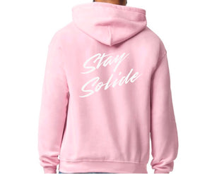 Stay Solide Hoodie Front and Back  Style